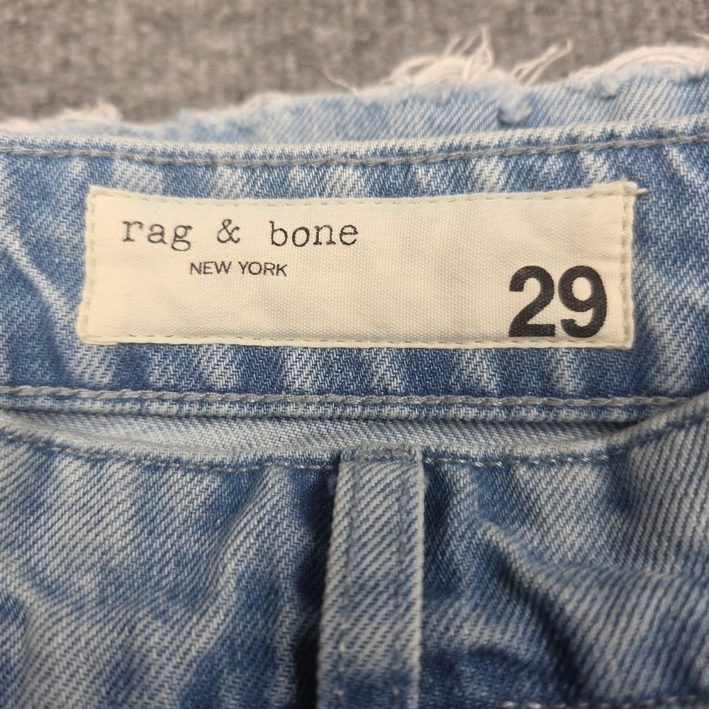 rag & bone Light Blue Wide Leg Jeans- 29 - Picture 8 of 16